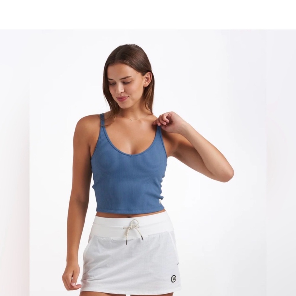 Vuori halo performance ribbed tank like new wore once